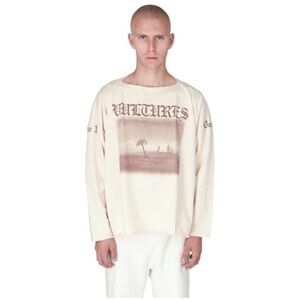 Kanye West Yeezy YZY Gosha Vultures Vol 1 Long Sleeve Shirt Size Size 2 L/XL